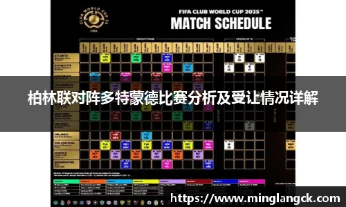 柏林联对阵多特蒙德比赛分析及受让情况详解